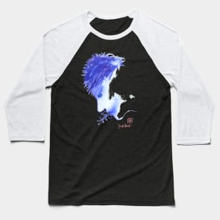 Jack frost winter blue cold face Baseball T-Shirt